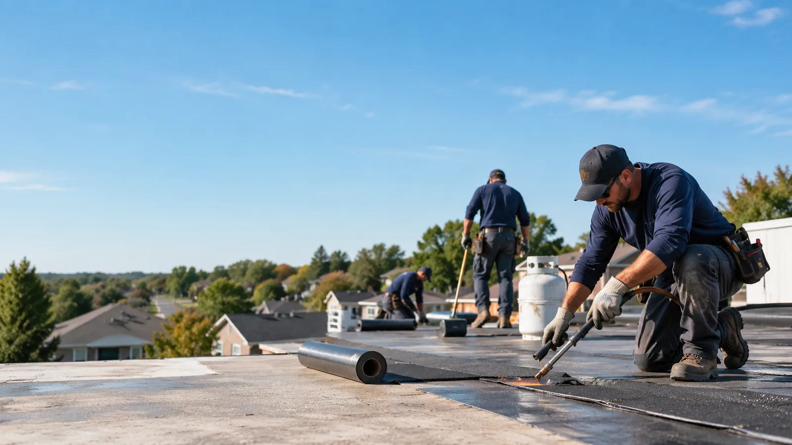 Flat Roof Leak Repair providers in Cobb, WI